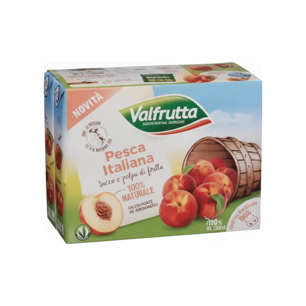 SUCCHI VALFRUTTA PESCA ML200X3