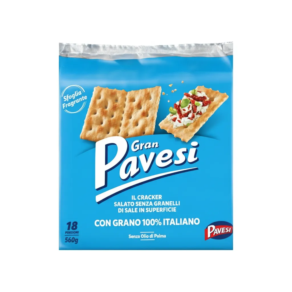 CRECKER PAVESI GR560 NON SALATI