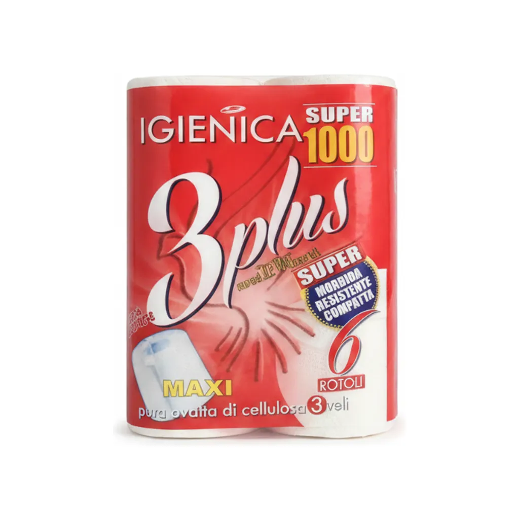 DIVICART IGIENICA 6ROTOLI 3V 3PLUS