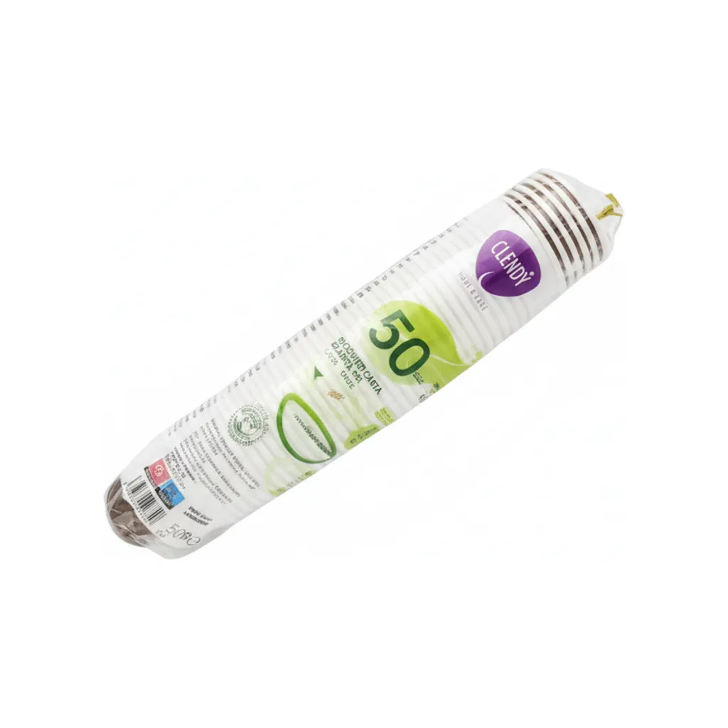 BICCHIERI CARTA CLENDY CAFFE CC80 50PZ