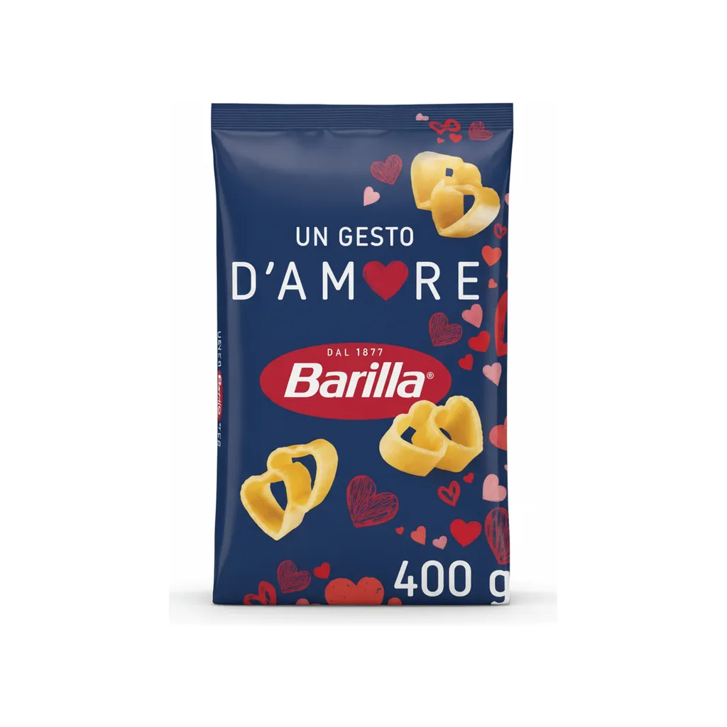 BARILLA PASTA CUORI SAN VALEN GR500