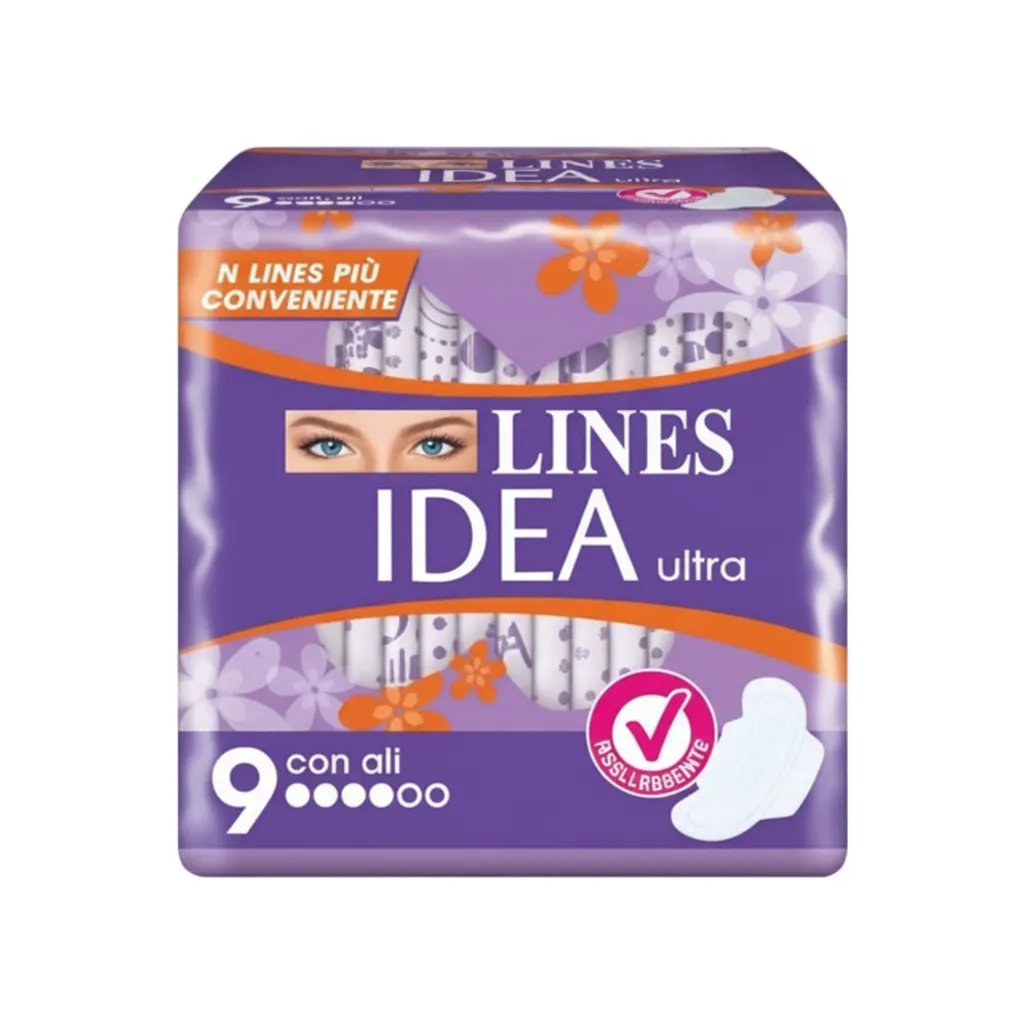 LINES IDEA ULTRA ASSORBENTI CON ALI X9