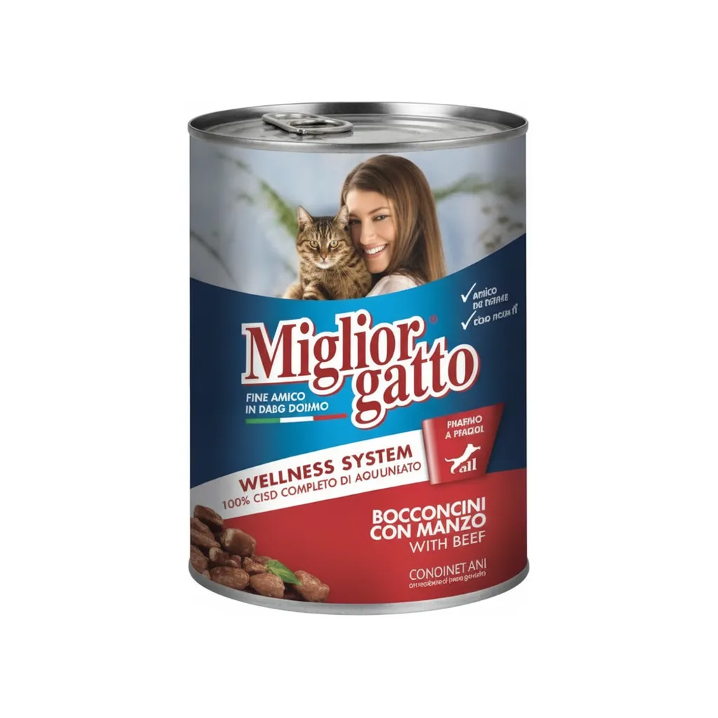 MIGLIOR GATTO BOCCON GR400 MANZO