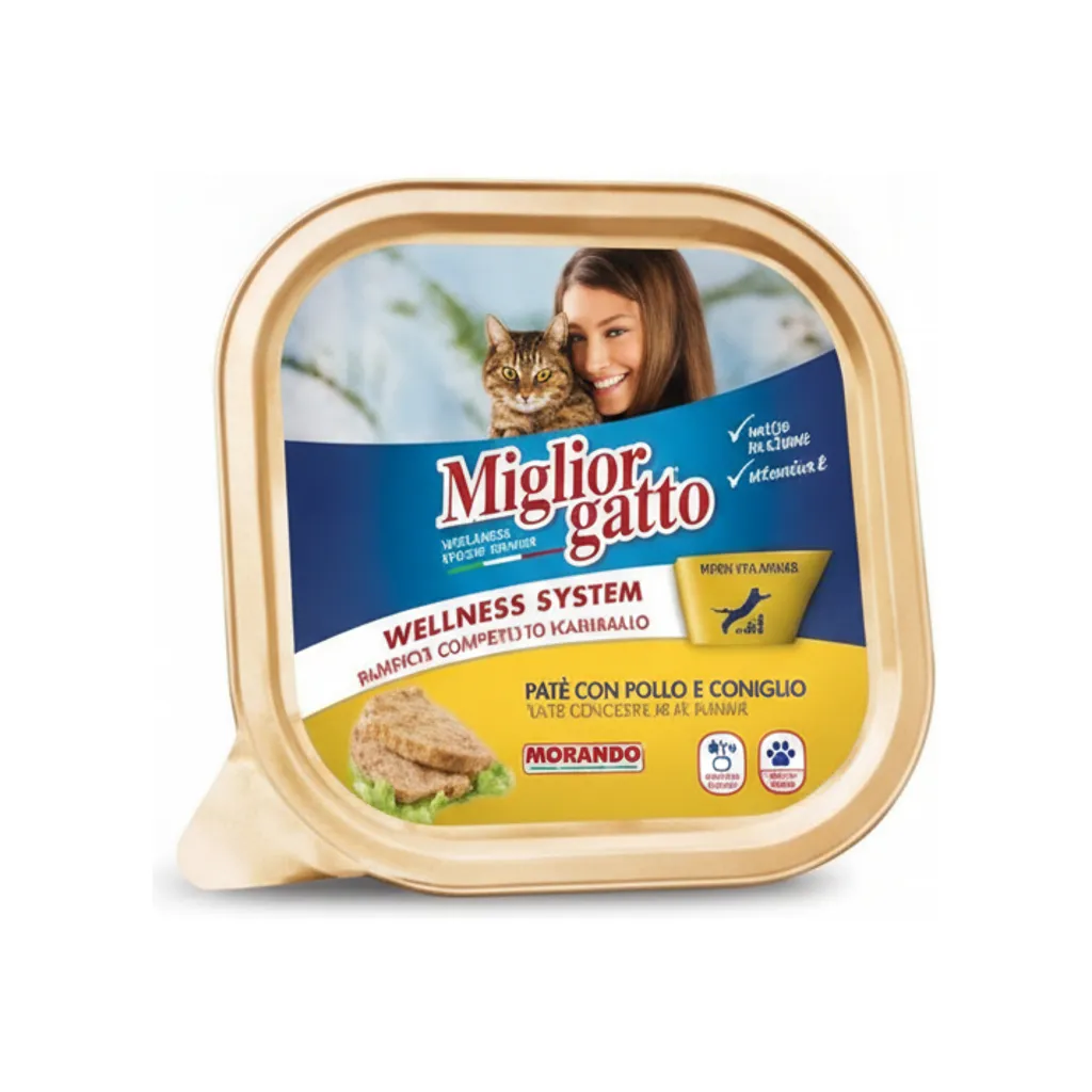 MIGLIOR GATTO PATE POLLO GR 100