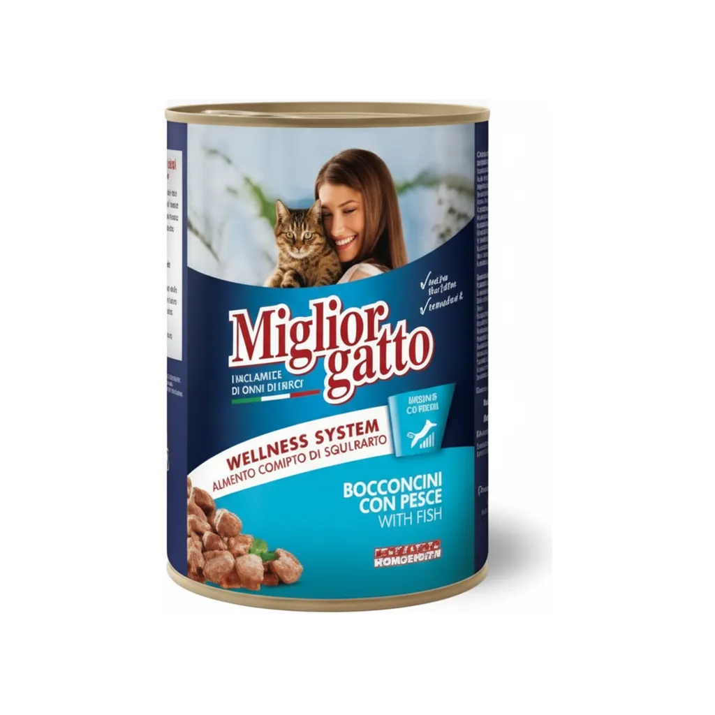 MIGLIOR GATTO BOCCONC GR400 PESCE