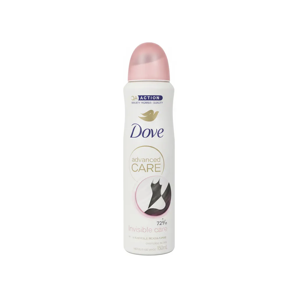 DOVE DEO SPRAY CARE INVISIBLE ROSA 150ML