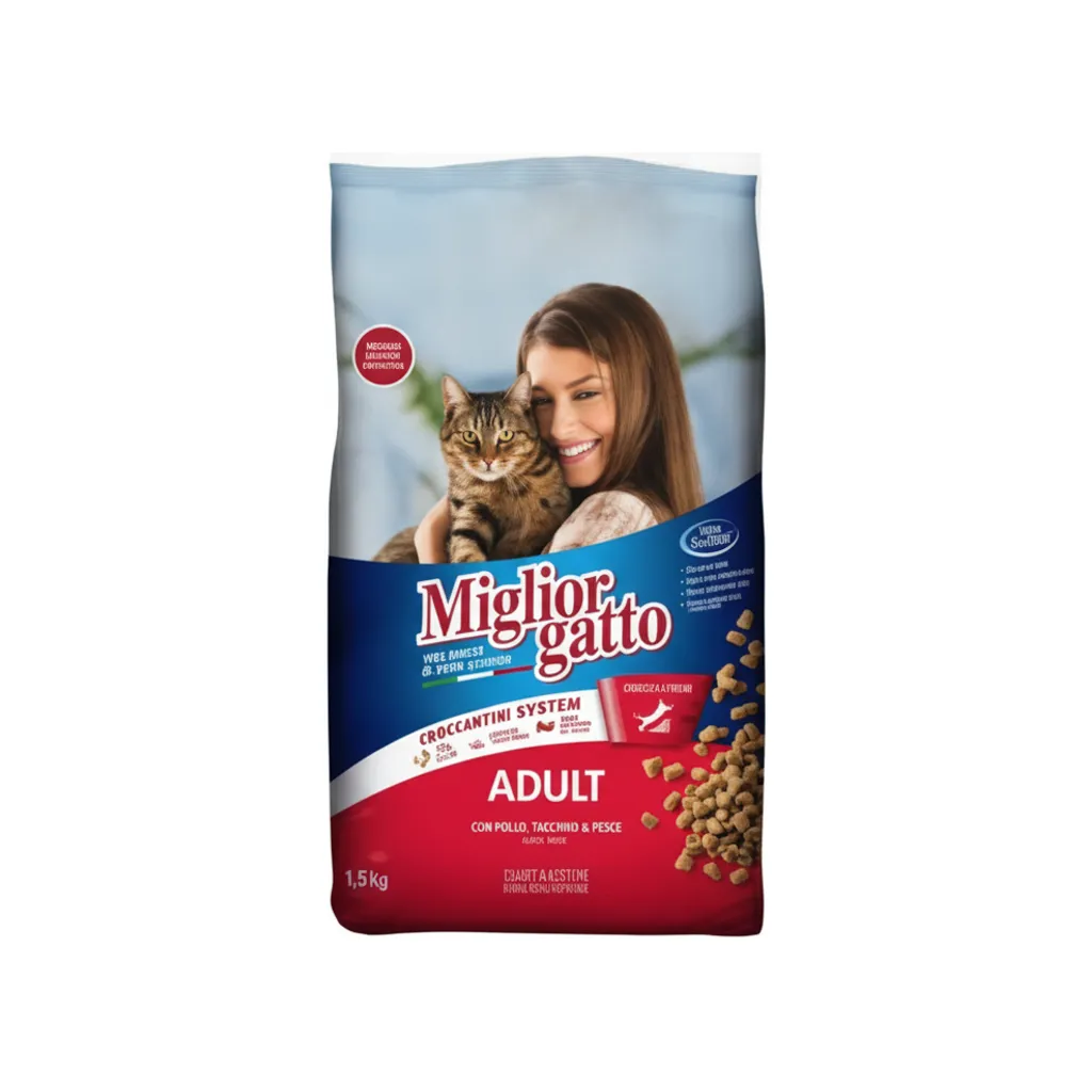 MIGLIOR GATTO CROCCANTINI GATT MAN KG1.5