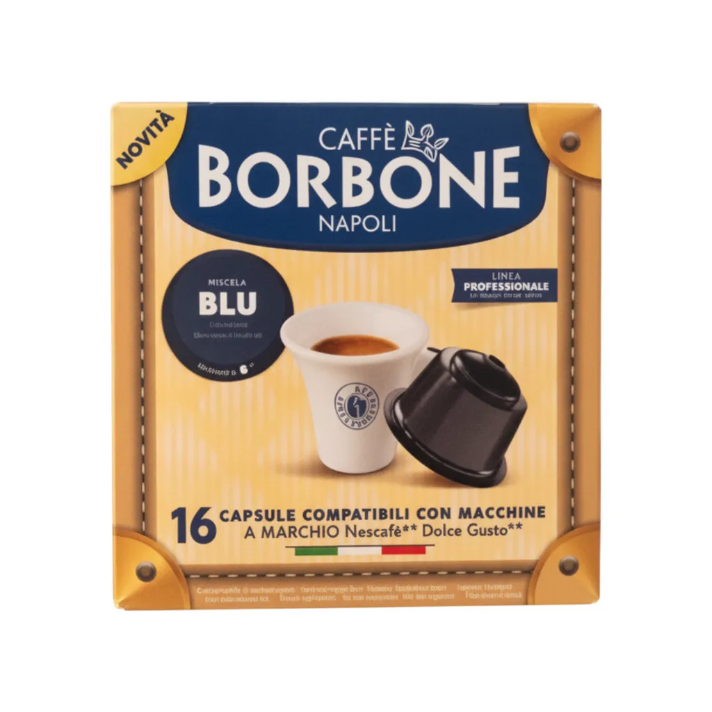 BORBONE CAPSULE DOLCE GUSTO BLU X16