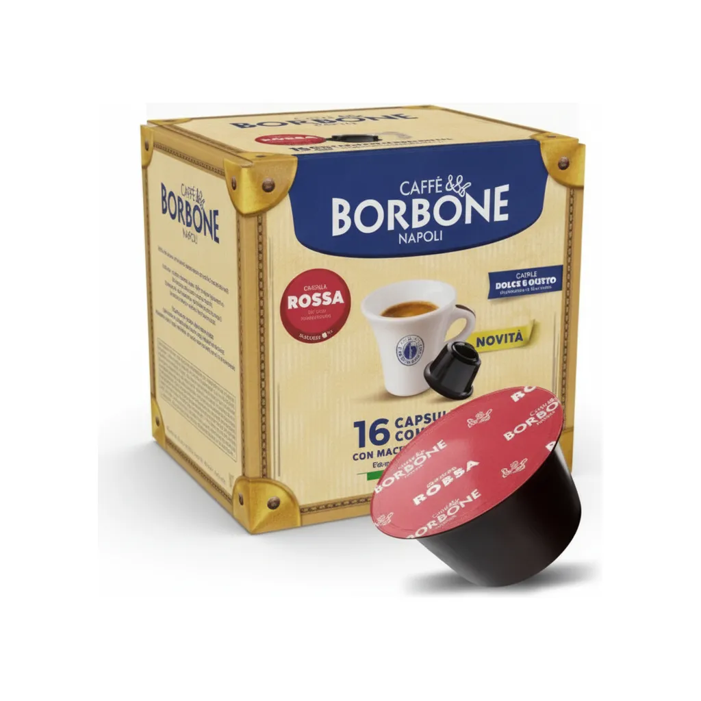 BORBONE CAPSULE DOLCE GUSTO X16 ROSSA