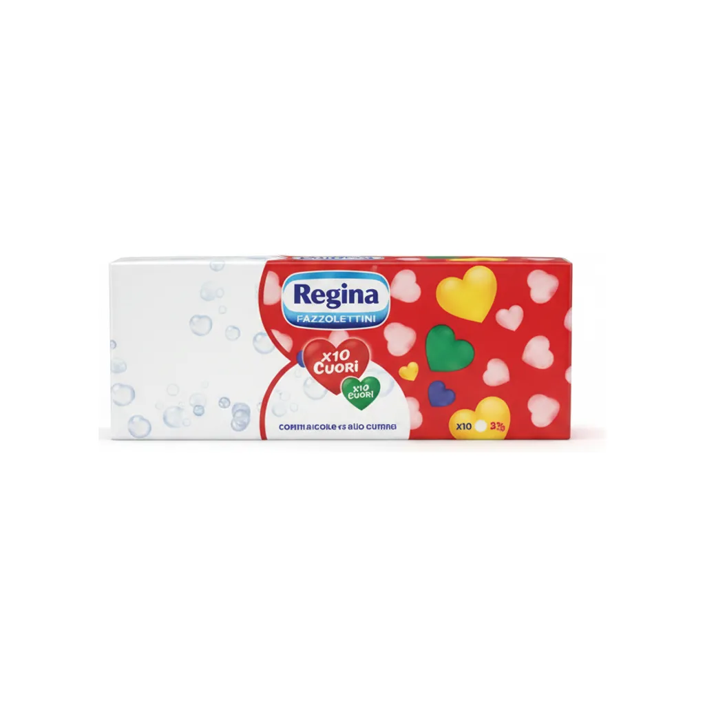 REGINA FAZZOLETTINI X10 CUORI