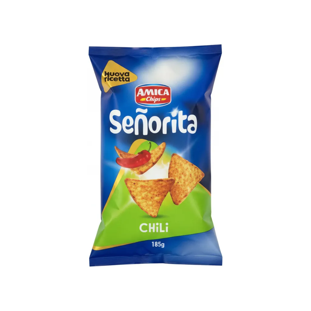 AMICA CHIPS TORTILLA CHILI GR185