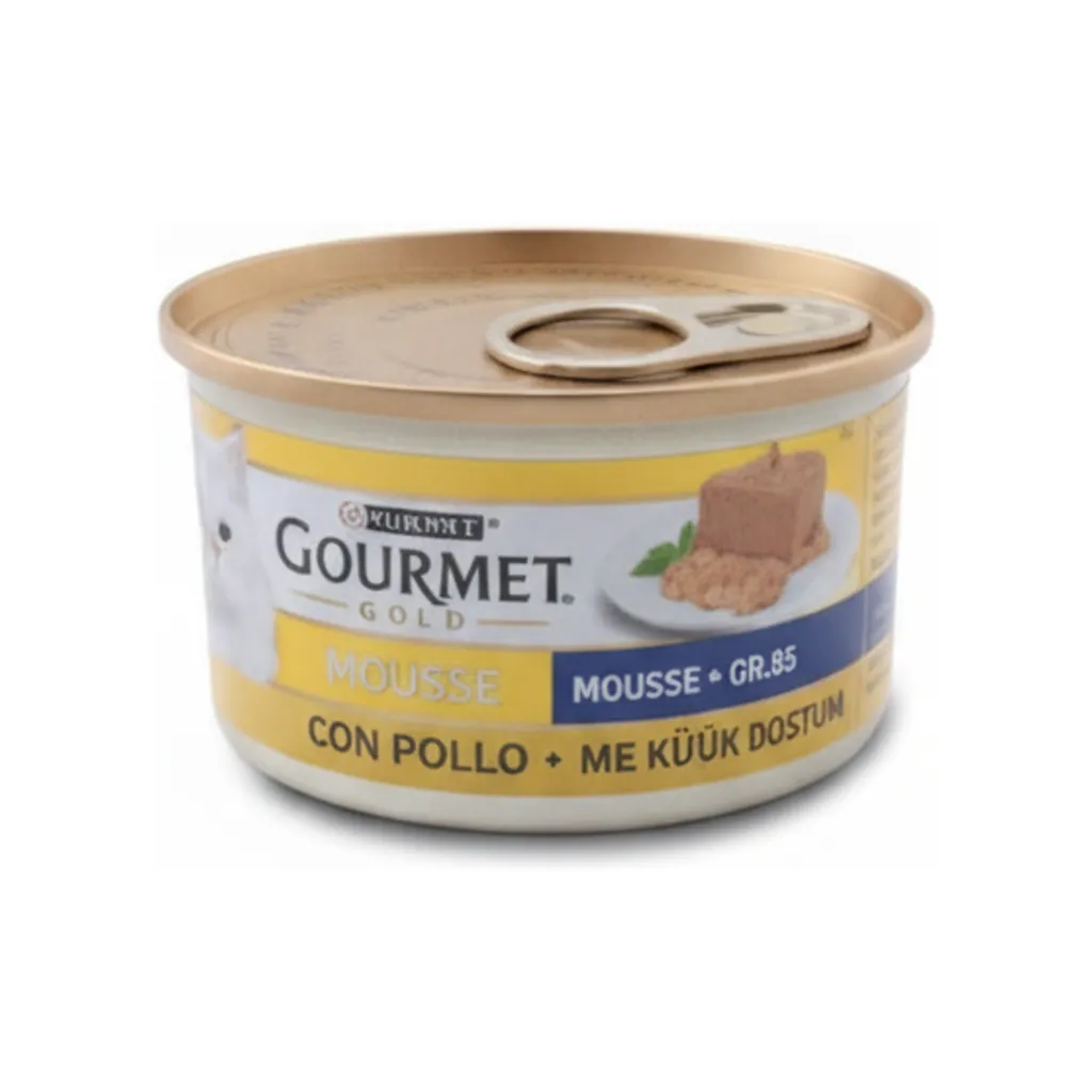 GOURMET GOLD GR.85 MOUSSE POLLO