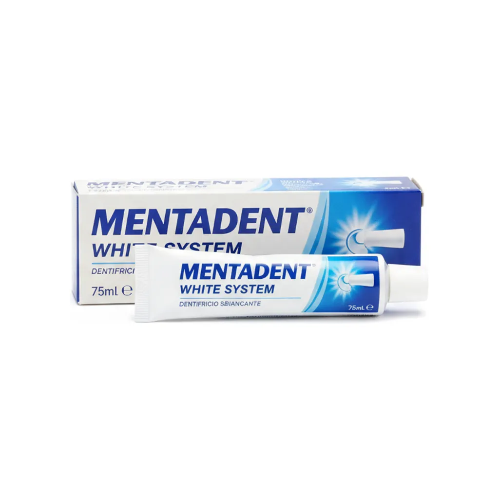 MENTADENT . WHITE SYSTEM 75ML