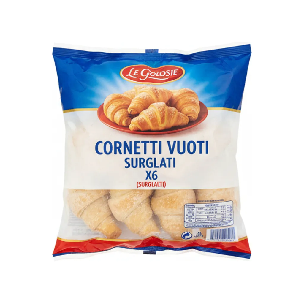 CORNETTI VUOTI SURGELATI X6 LE GOLOSIE