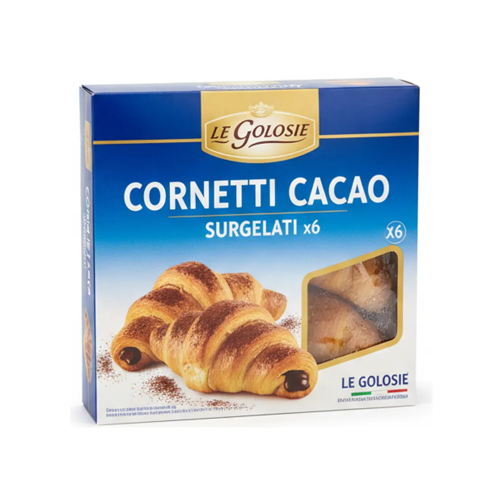 CORNETTI CACAO SURGELATI X6 LE GOLOSIE