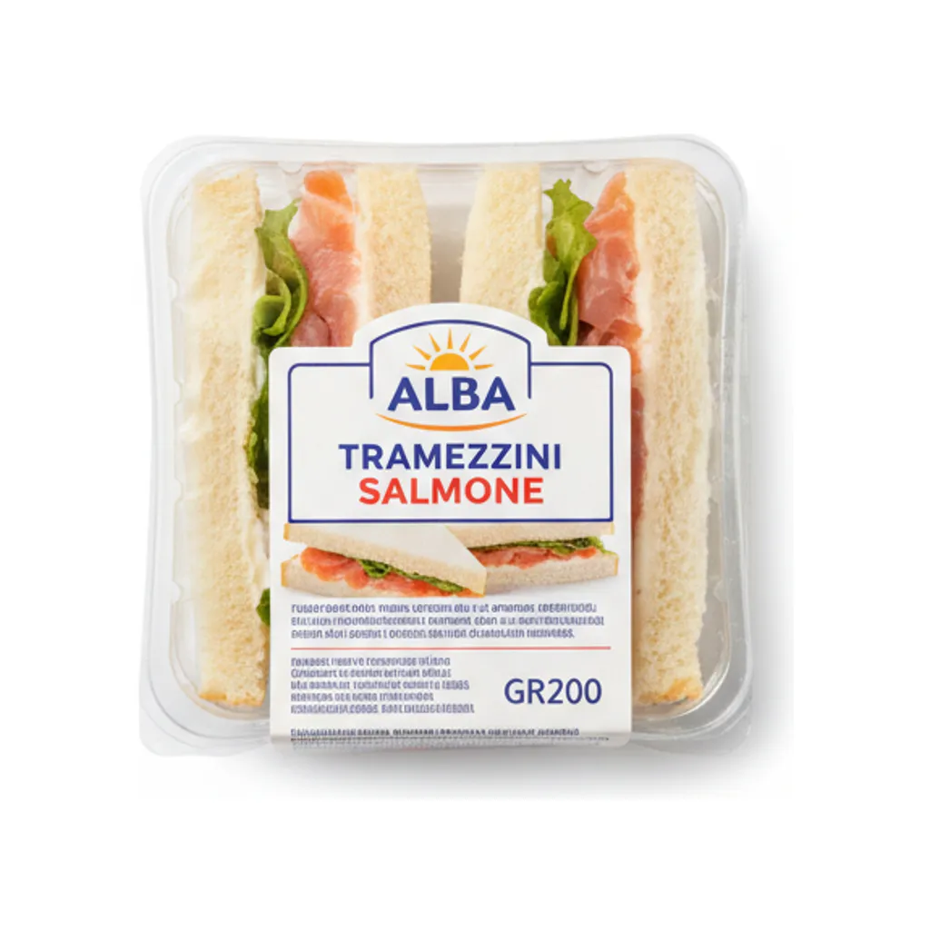 ALBA TRAMEZZINI SALMONE GR200