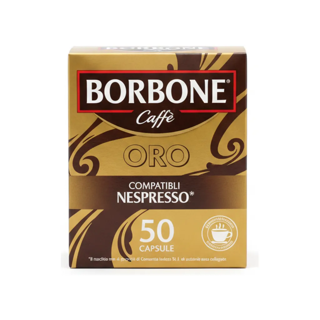BORBONE CAPSULE NESPRESSO X50 ORO