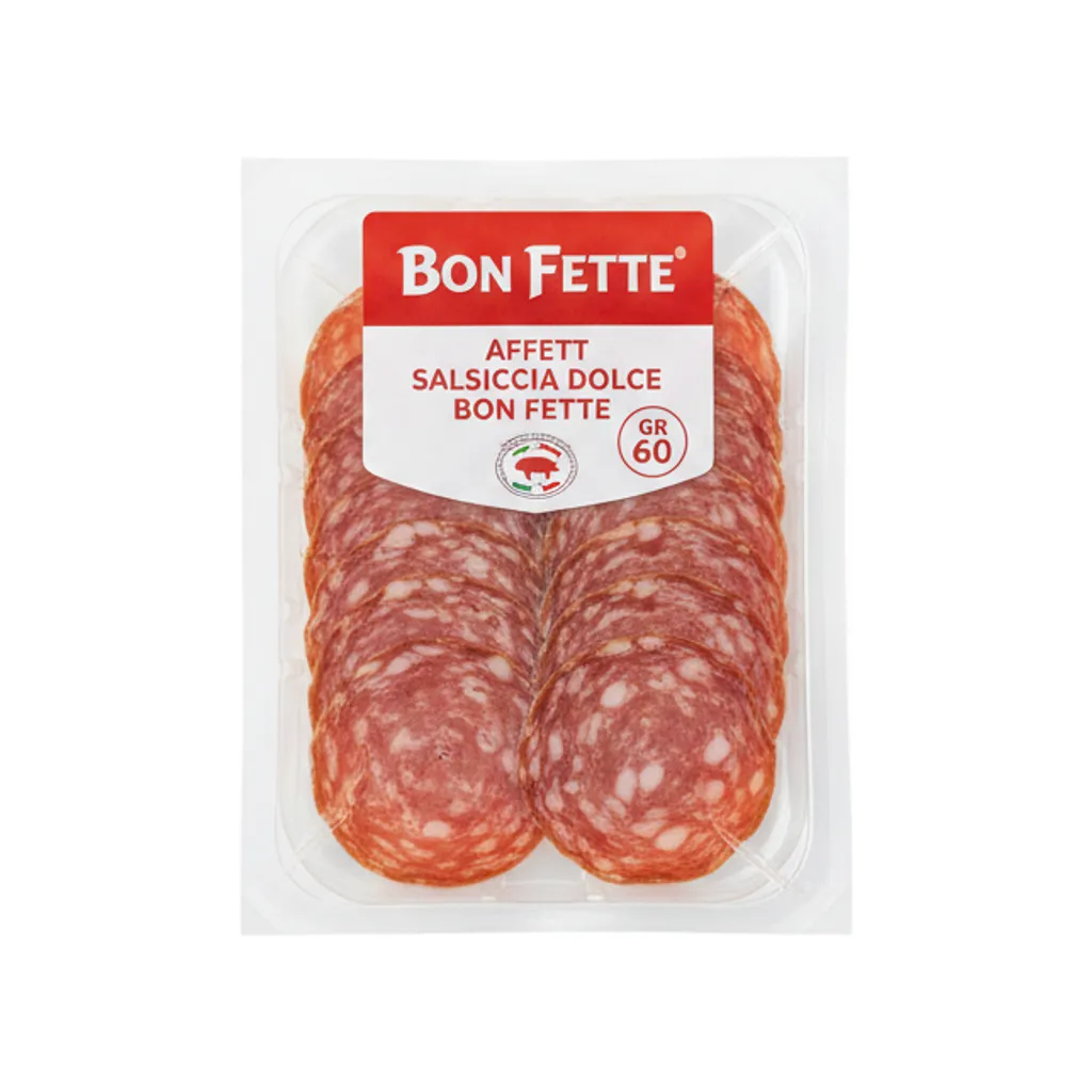 AFFETT SALSICCIA DOLCE BON FETTE GR 60