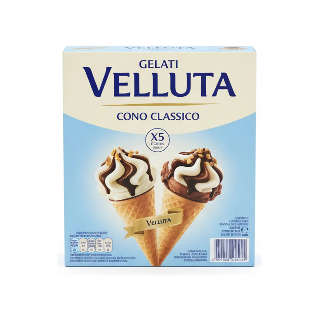 GELATI VELLUTA CONO CLASSICO X5