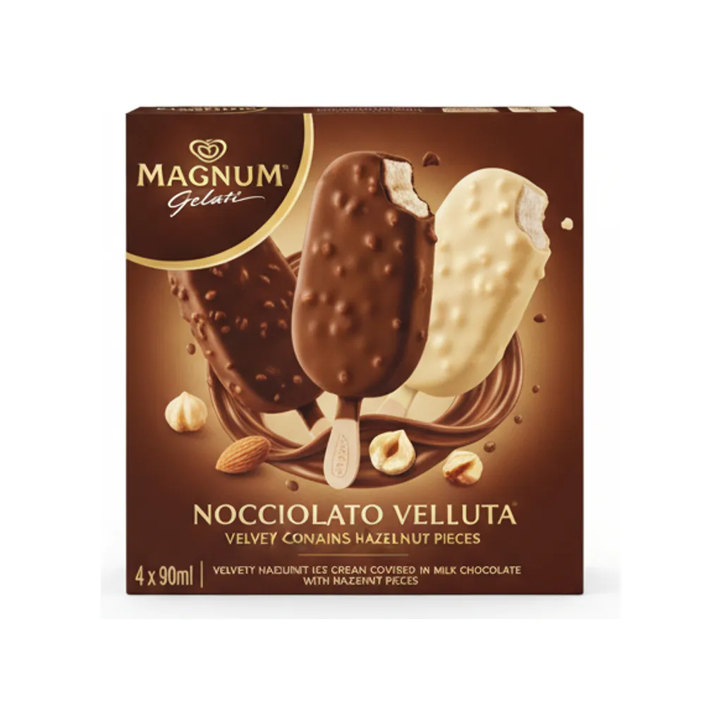 GELATI MAGNUM NOCCIOLATO VELLUTA