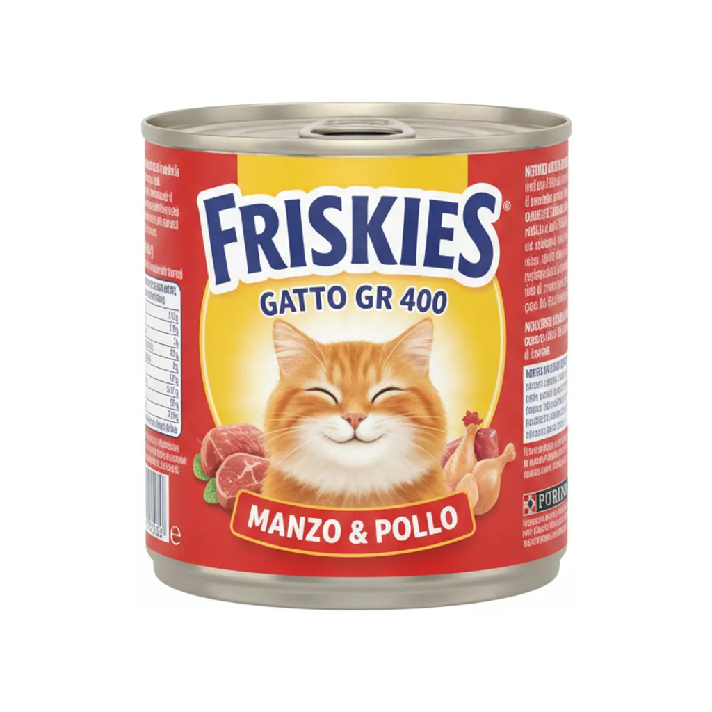 PET FOOD FRISKIS  GATTOGR400 MANZO POLLO