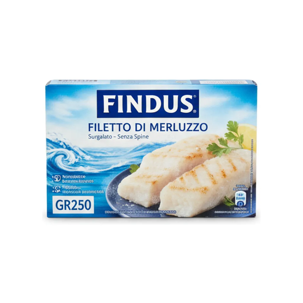FINDUS FILETTO DI MERLUZZO GR250