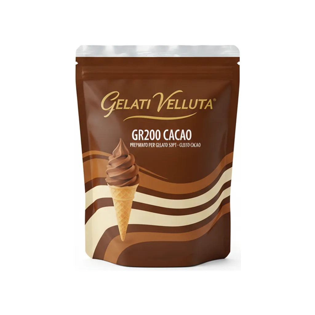 GELATI VELLUTA GR200 CACAO