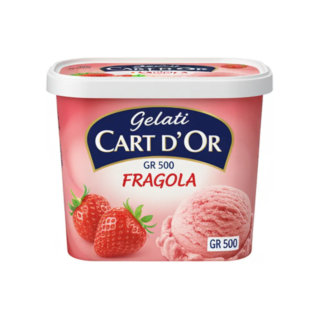 GELATI CART D OR GR 500 FRAGOLA